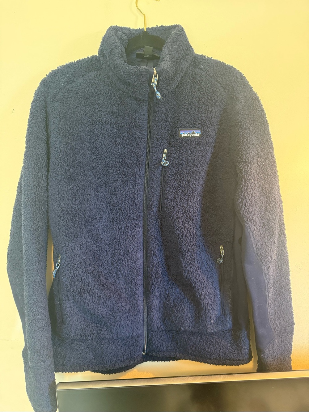 Patagonia Fleece High Pile Jacket Los Gatos Jkt Navy Blue